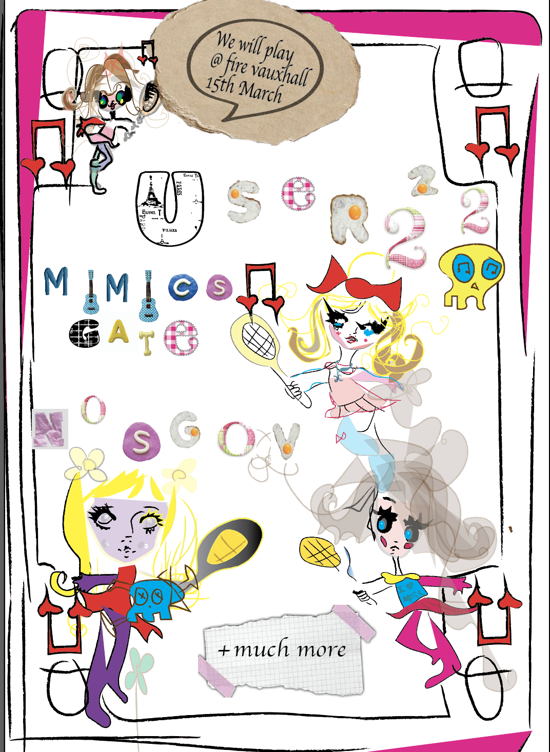 Poster for Event at Fire Vauxhall